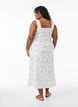 Sommerkleid mit breiten Tr&auml;gern, Wei&szlig;, Model image number 1