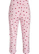 Pyjamahose aus weichem Jersey mit hoher Taille und Frucht-Print, Rot, Packshot image number 1
