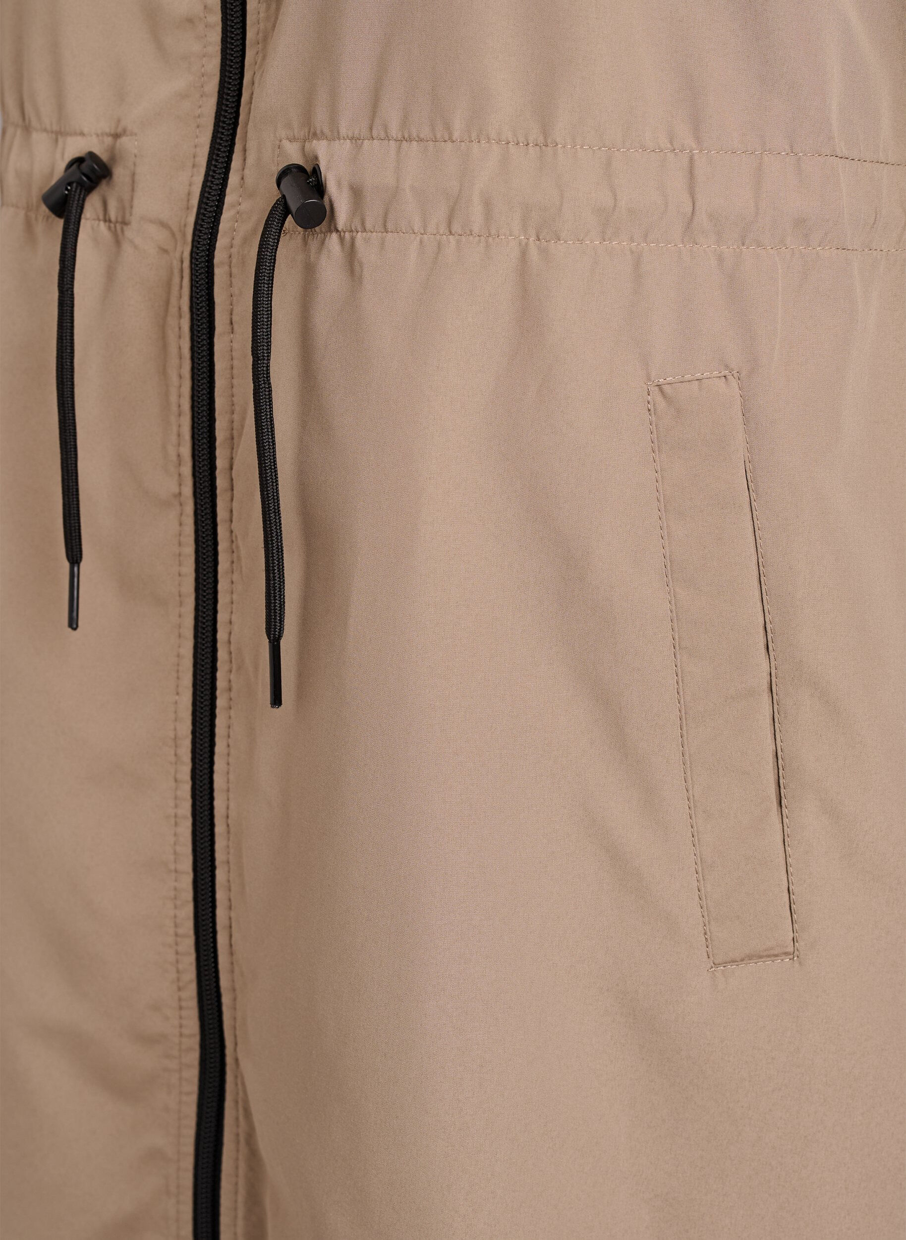 ZizziFLASH - Leichter Parka mit Kapuze, Braun, Packshot image number 3