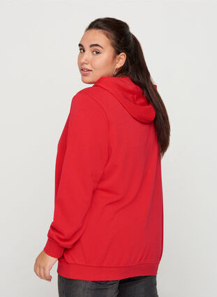 Sweatshirt mit Kapuze und Tasche, Lollipop, Model image number 1