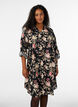 Lange Bluse aus Leinen und Viskose, Schwarz, Model image number 0