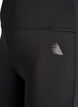 Ausgestellte Trainingshose mit hoher Taille, Schwarz, Packshot image number 2