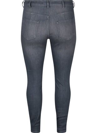 Amy Jeans mit hoher Taille und Push Up, Grey Denim, Packshot image number 1