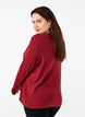 Strickpullover mit Rundhalsausschnitt, Rot, Model image number 2