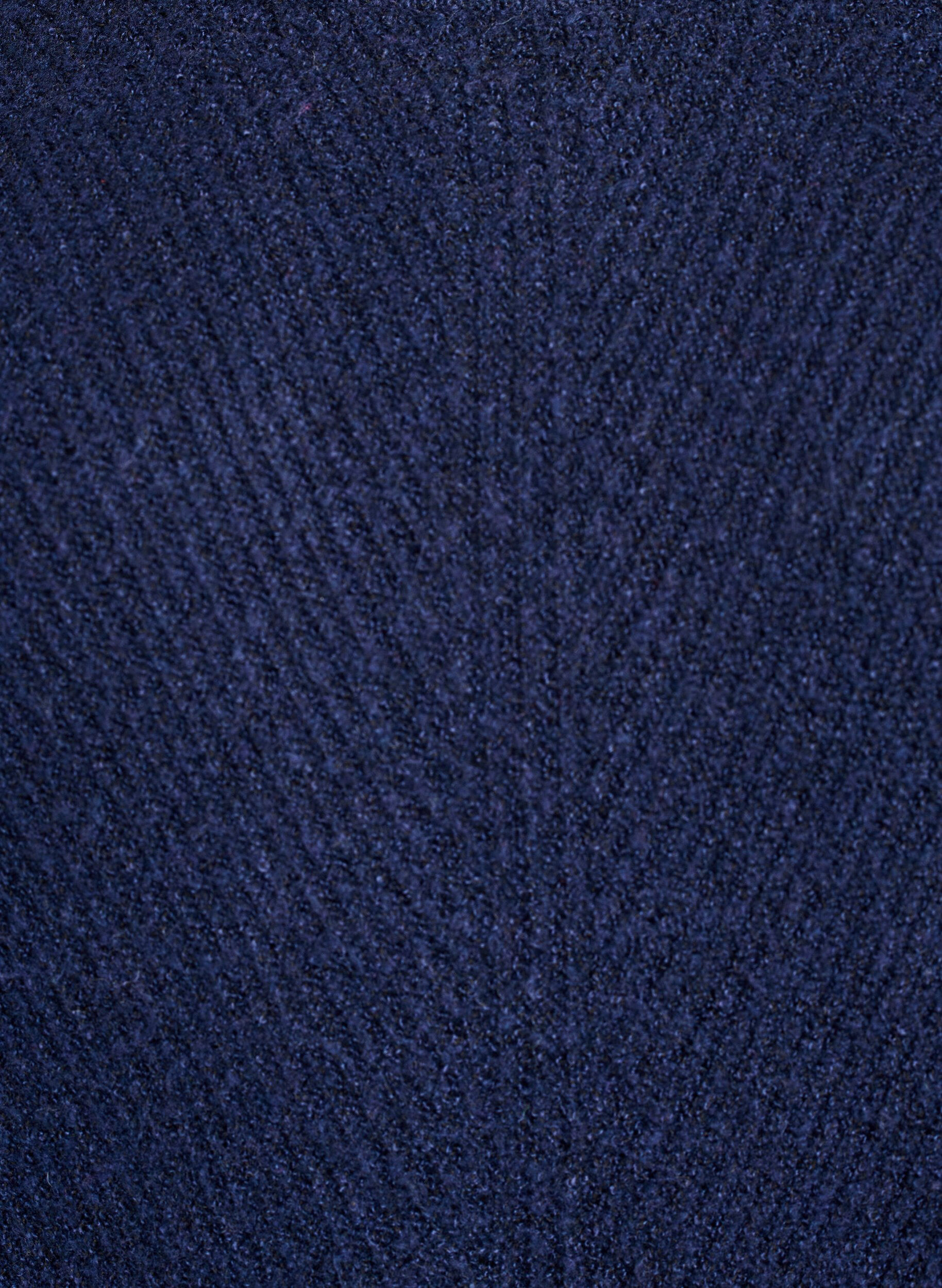 ZizziStrickpullover mit diagonalem Muster und Raglan&auml;rmeln, Blau, Packshot image number 2