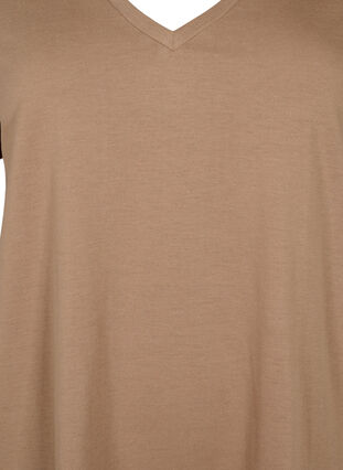 Kurzärmeliges T-Shirt mit V-Ausschnitt, Baribou, Packshot image number 2