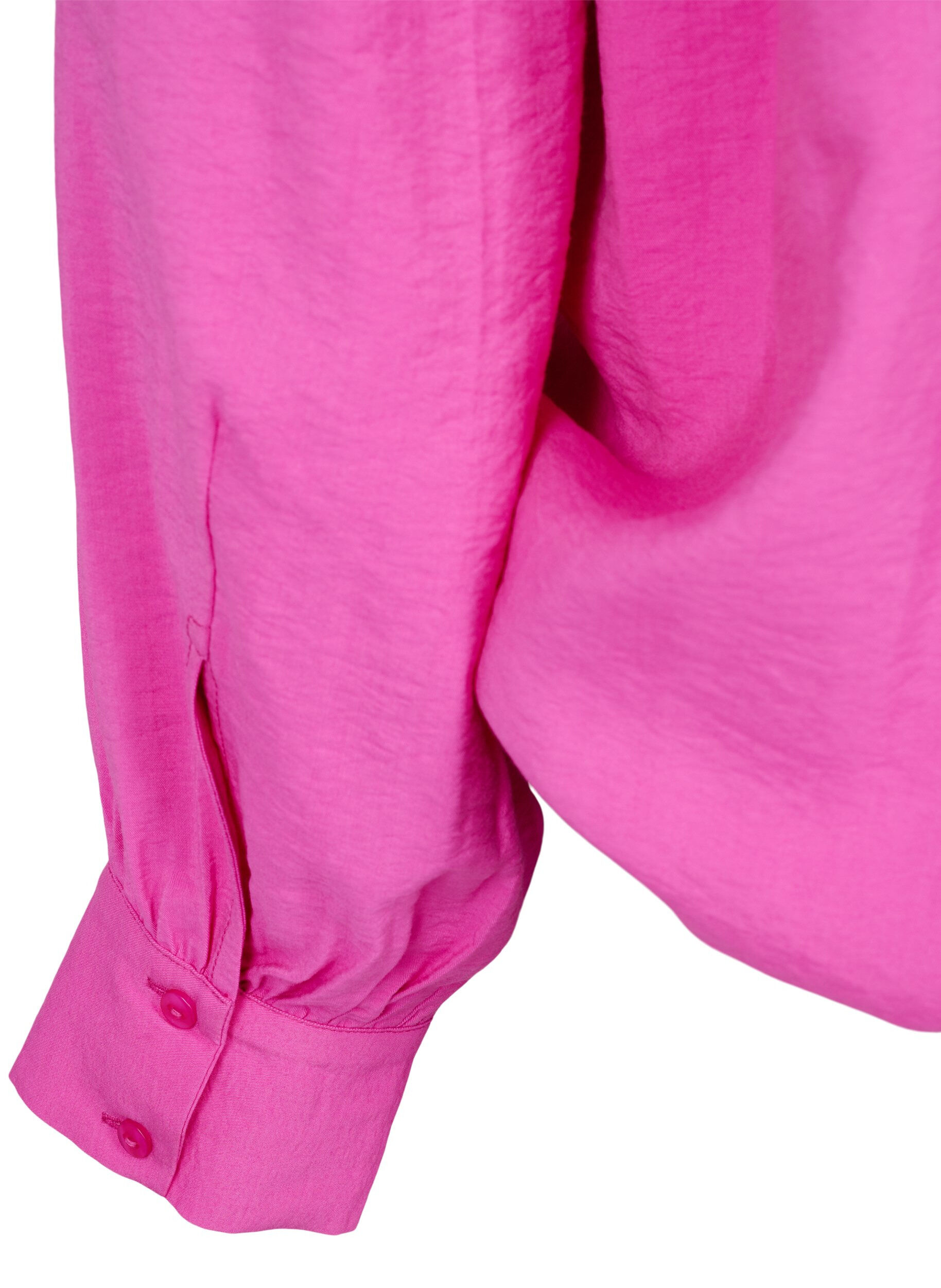 ZizziViskosebluse mit V-Ausschnitt, Raspberry Rose, Packshot image number 3