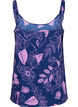FLASH - Top mit Print, Medieval Blue Flower, Packshot image number 1