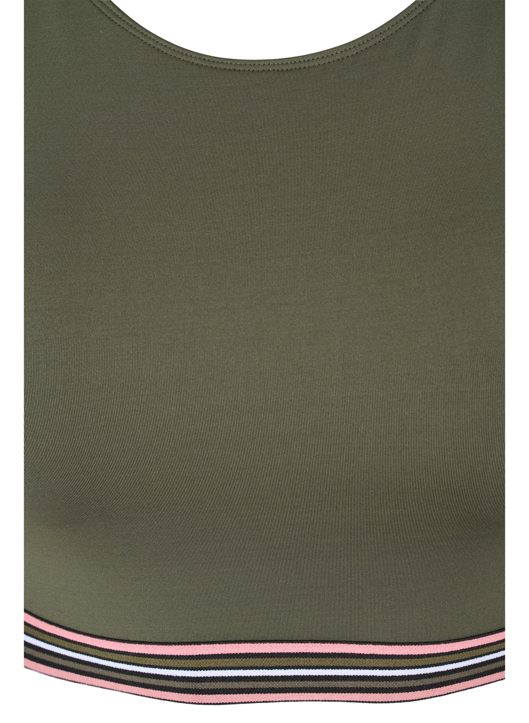 ZizziWeicher BH mit verstellbaren Tr&auml;gern, Gr&uuml;n, Packshot image number 2