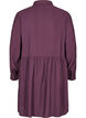 Einfarbiges Hemdkleid mit A-Linie, Plum Perfect, Packshot image number 1