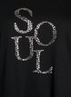 T-Shirt mit Print, Schwarz, Packshot image number 2