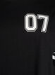 Sportliches T-Shirtkleid aus Baumwolle, Schwarz, Packshot image number 2