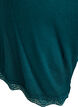 Lockere Nachtshorts aus geripptem Material mit Spitzensaum, Gr&uuml;n, Packshot image number 3