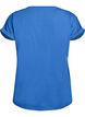 Kurz&auml;rmliges T-Shirt aus einer Baumwollmischung, Blau, Packshot image number 1