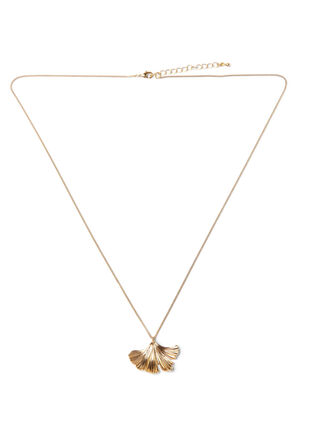 Halskette mit Anhänger, Gold Metal, Packshot image number 0