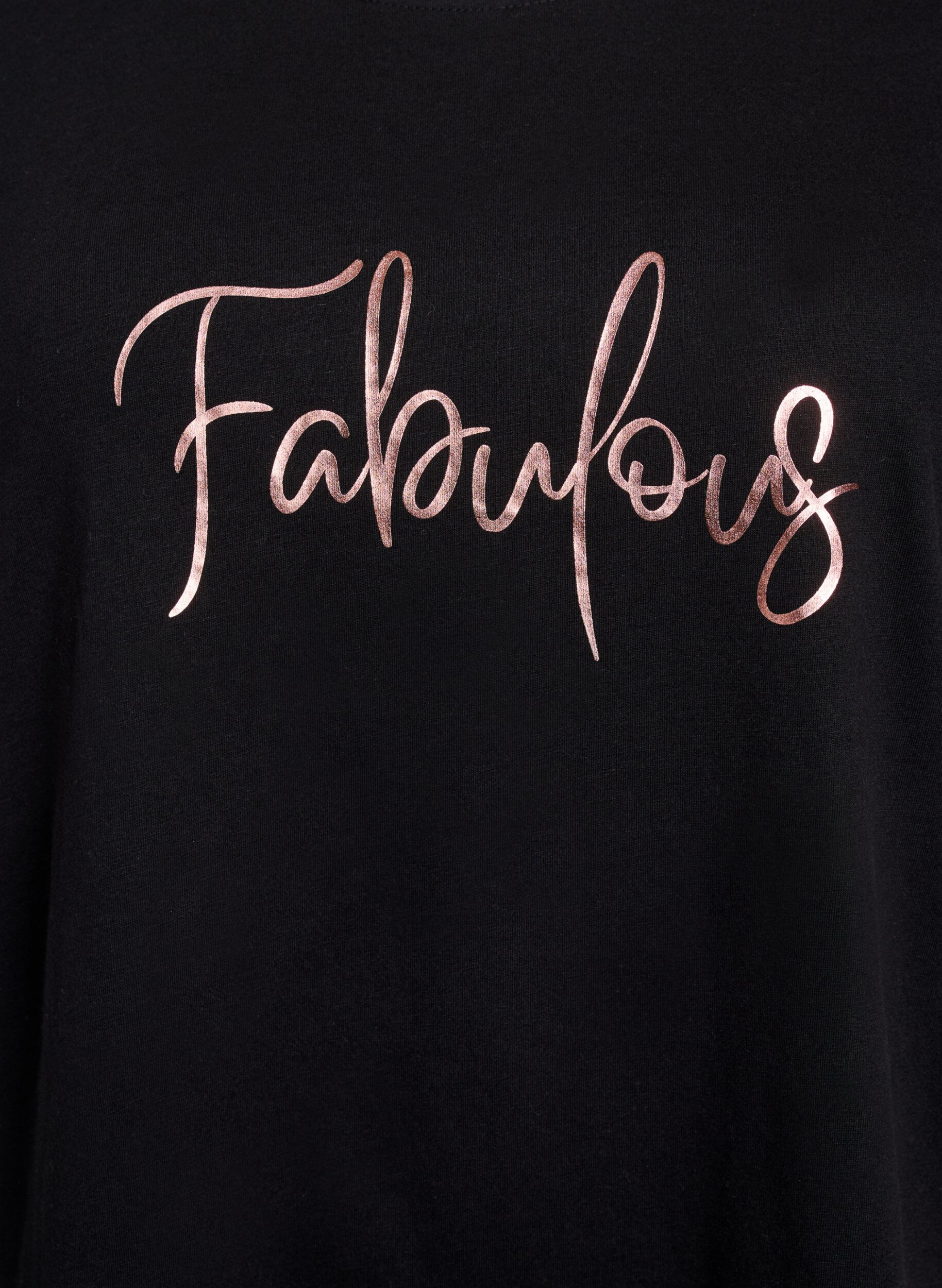 ZizziT-Shirt mit Print, Schwarz, Packshot image number 2