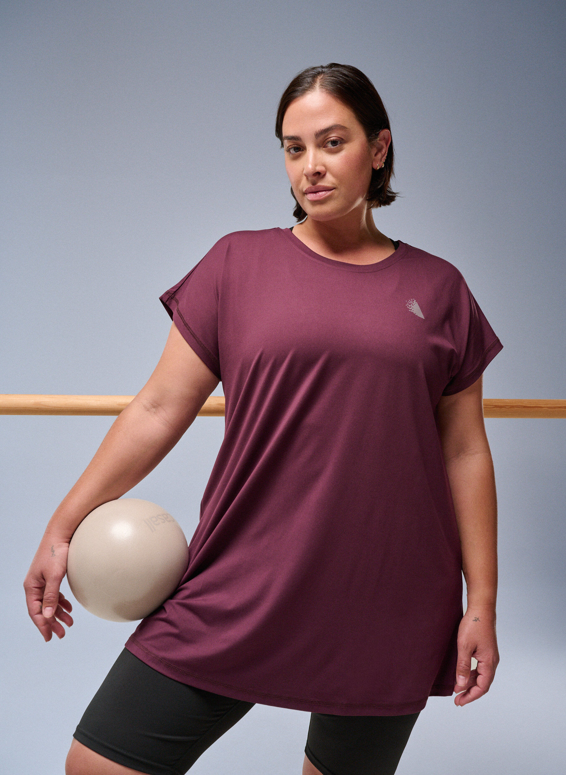 ZizziLanges Trainingsshirt, Rot, Image image number 0