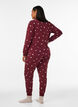 Bedruckte Pyjamahose, Rot, Model image number 1