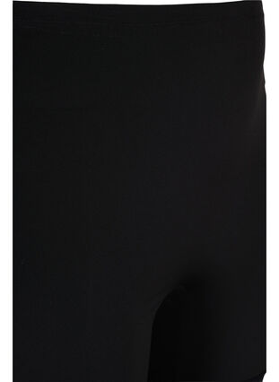 Light Shapewear Shorts mit Spitzensaum, Black, Packshot image number 2
