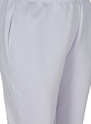 Lockere Sweatpants mit Taschen, Purple Heather, Packshot image number 2
