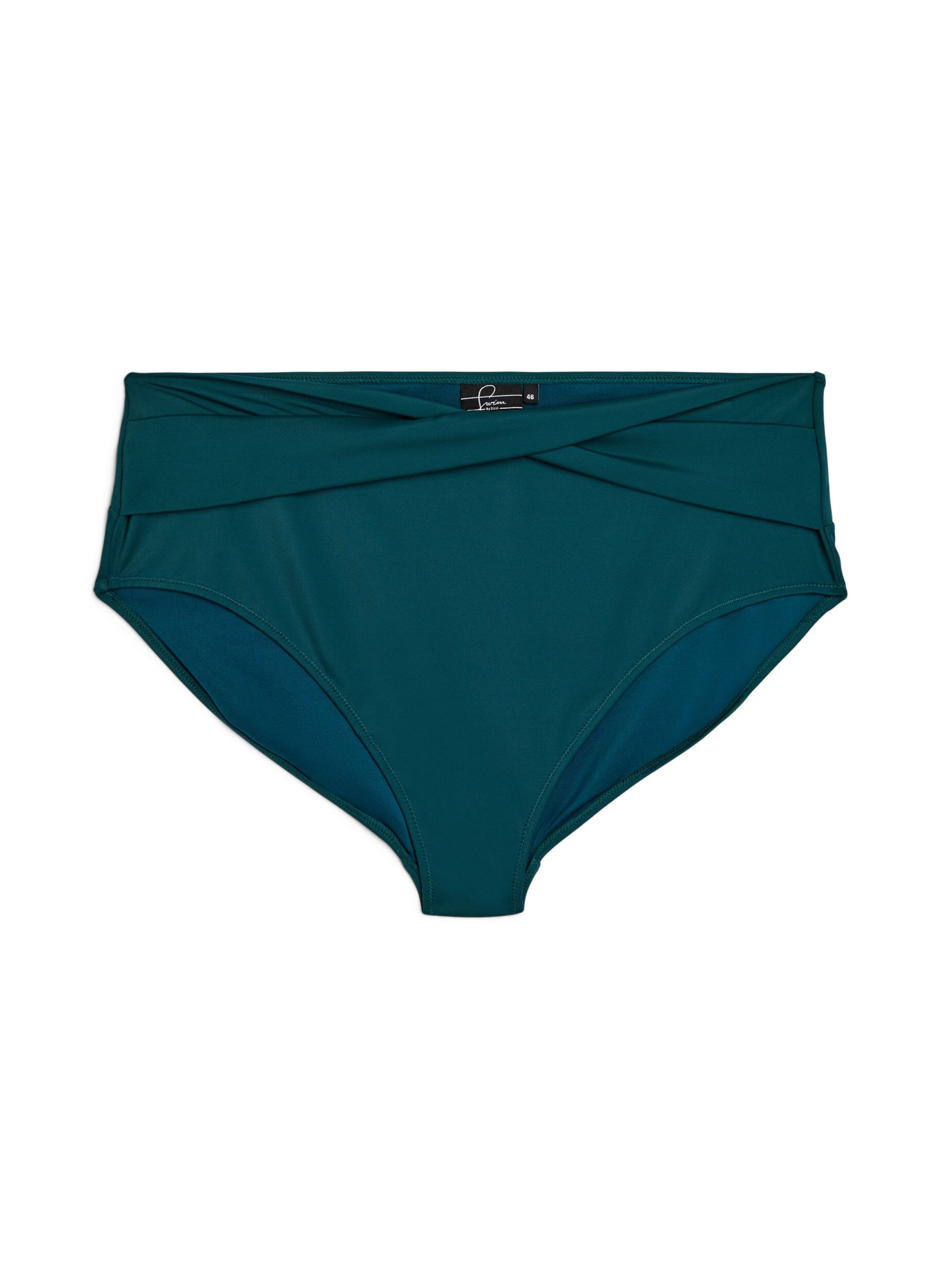 ZizziBikini-Slip mit Wickeldetail, Gr&uuml;n, Packshot image number 0