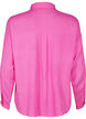 Lange Bluse aus Leinen und Viskose, Pink, Packshot image number 1