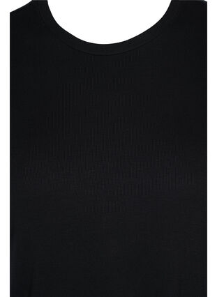 Ärmelloses Pyjamaoberteil aus Viskose, Black, Packshot image number 2
