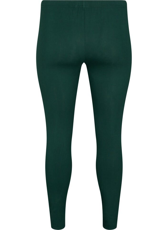 Basic-Leggings aus Viskose, Gr&uuml;n, Packshot image number 1