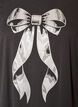 T-Shirt aus Baumwolle mit Frontprint, Grau, Packshot image number 2