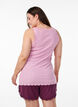 Top mit Spitzensaum, Pink, Model image number 2