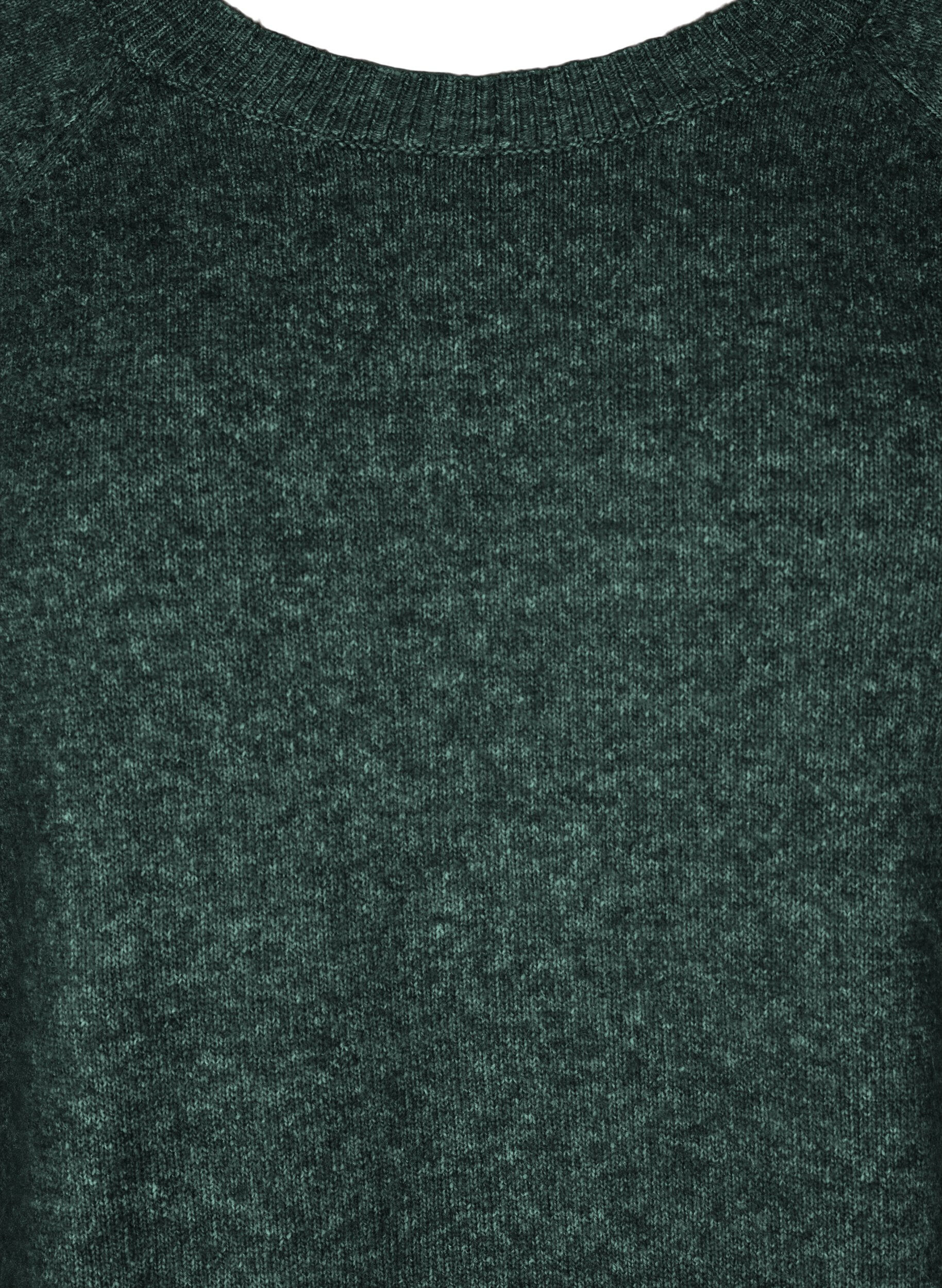 ZizziStrickkleid mit Rundhalsausschnitt, Gr&uuml;n, Packshot image number 2