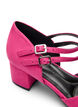 Pumps mit doppelten Riemen, Pink, Packshot image number 4