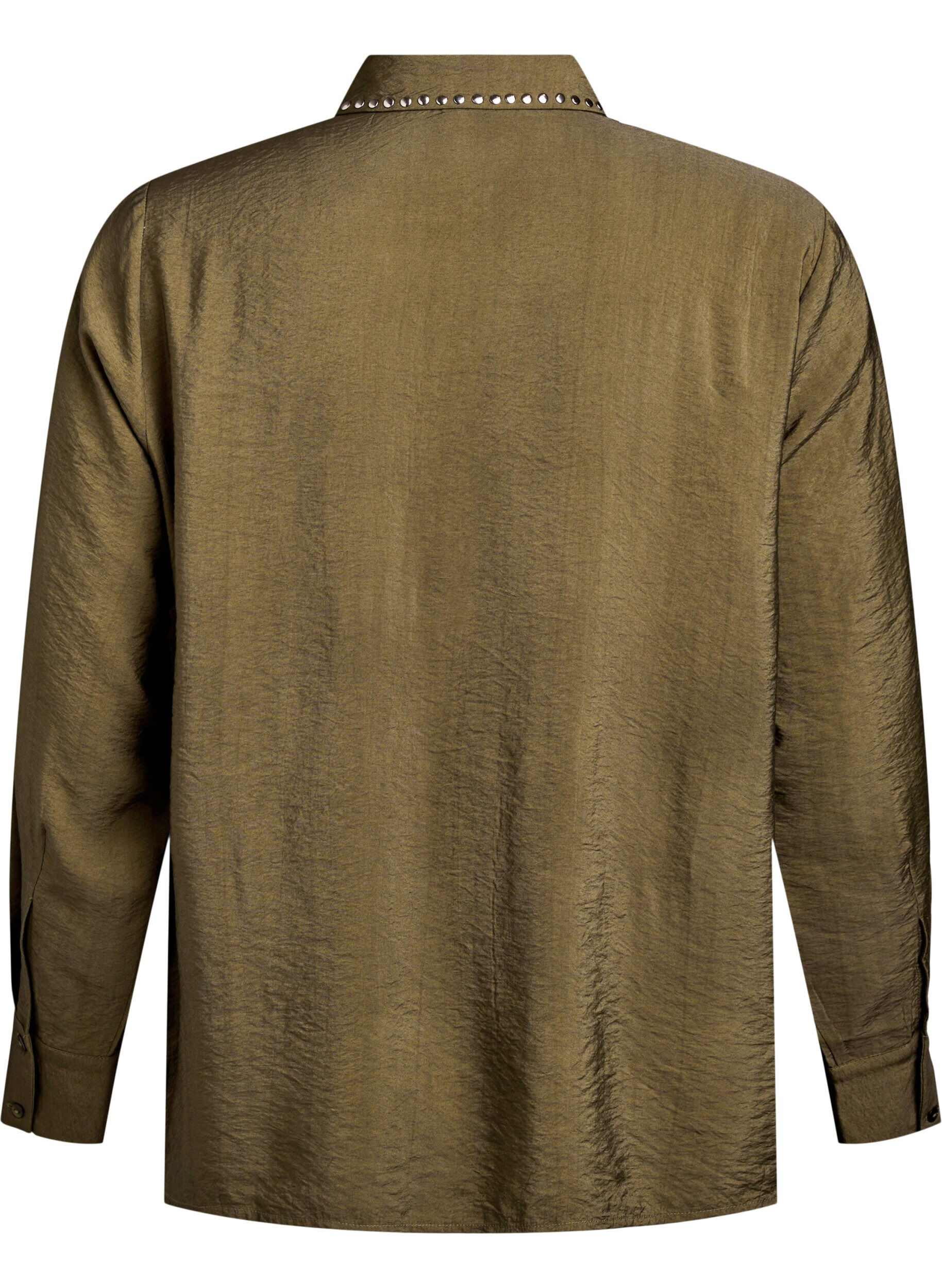 ZizziBluse mit Nieten, Gr&uuml;n, Packshot image number 1