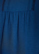 Bluse mit V-Ausschnitt und H&auml;kelband, Blau, Packshot image number 2