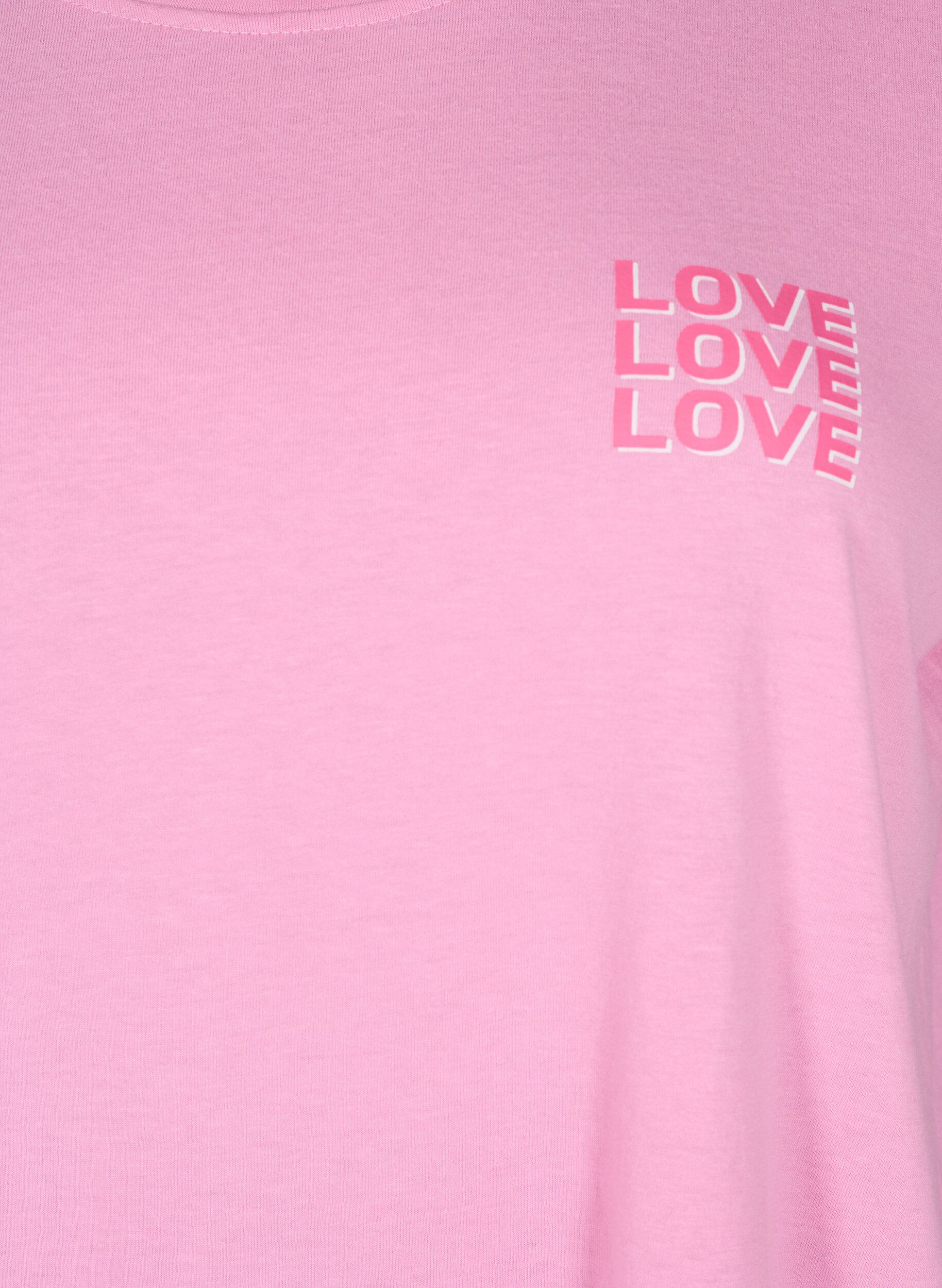 ZizziFLASH - T-Shirt mit Print, Pink, Packshot image number 2