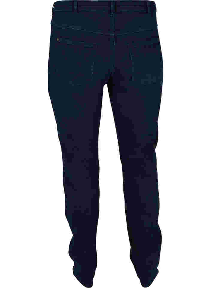 Extra slim Sanna Jeans mit regulärer Taille, Dark blue, Packshot image number 1
