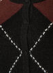 Strickjacke mit Argyle-Muster, Schwarz, Packshot image number 2