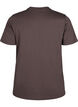 Basic-T-Shirt aus Baumwolle mit Rundhalsausschnitt, Braun, Packshot image number 1