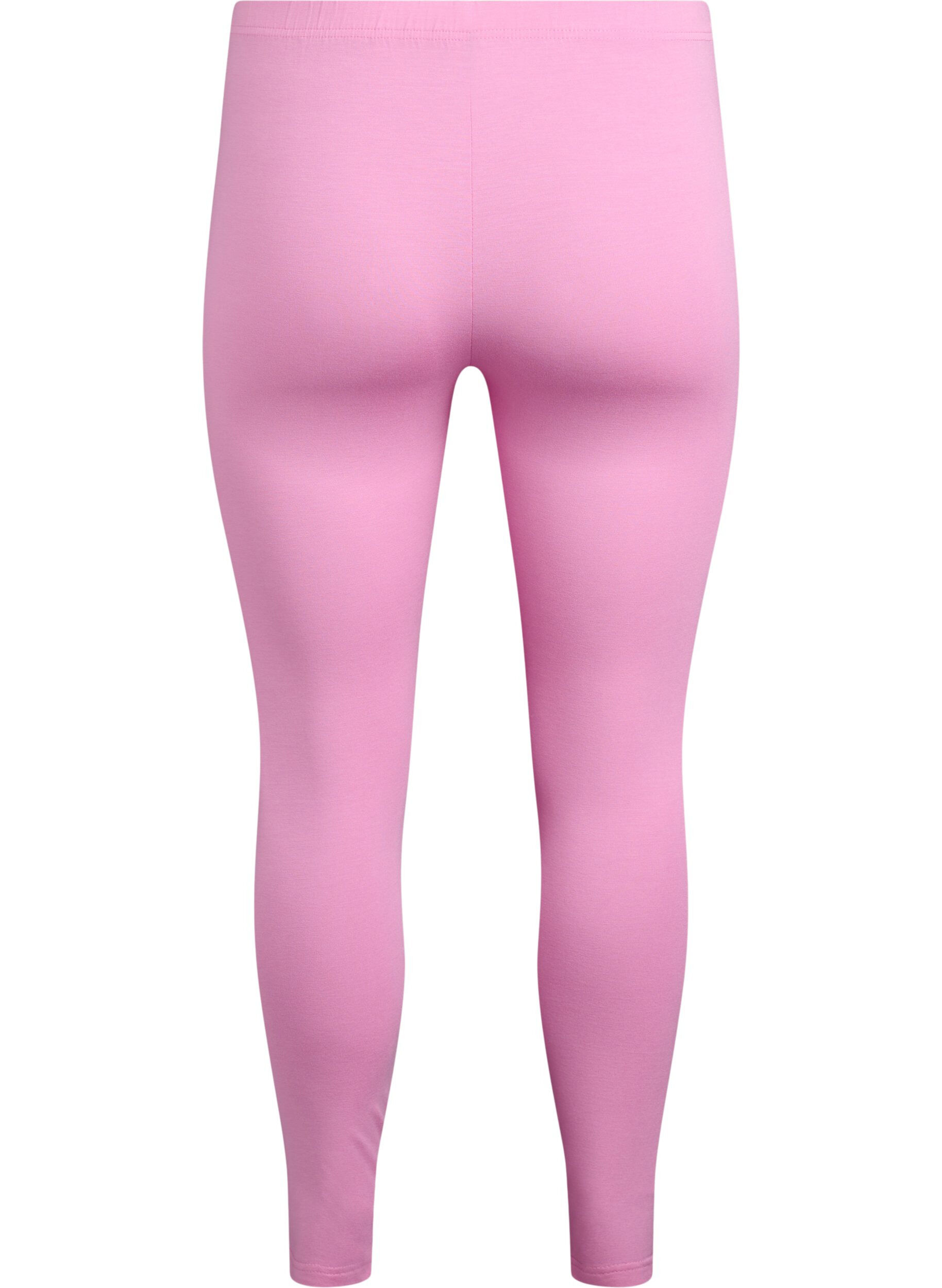 ZizziBasic Leggings aus Viskose, Pink, Packshot image number 1