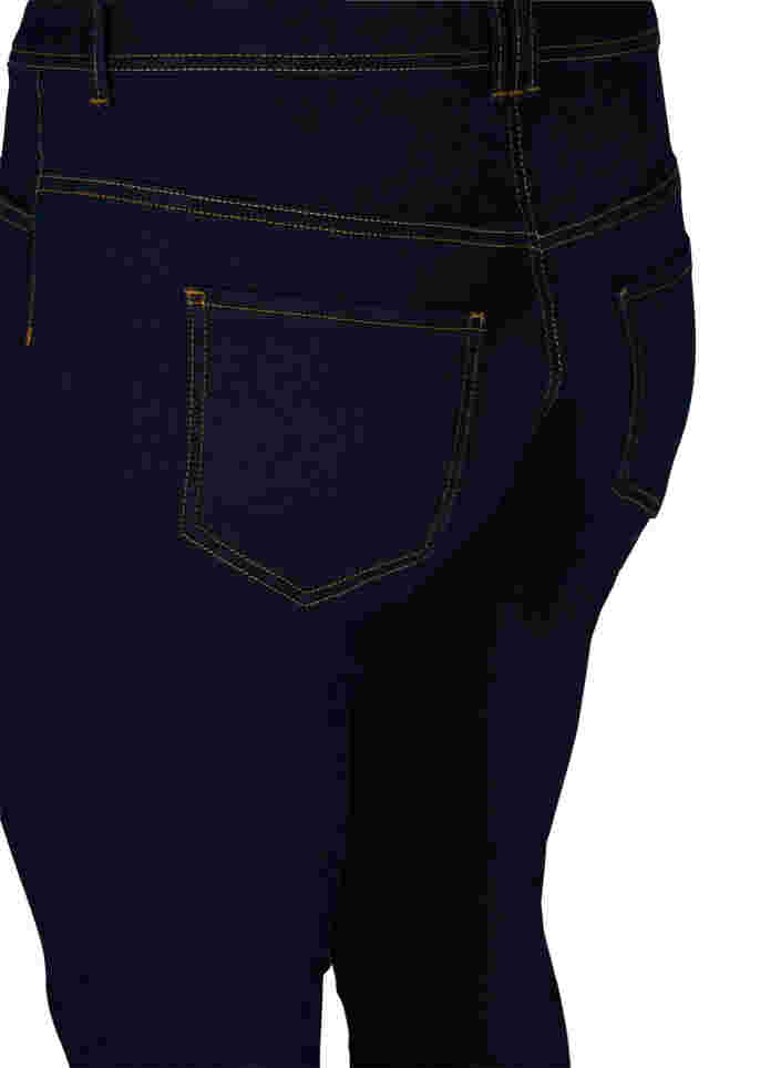 Extra Slim Nille Jeans mit hoher Taille, Blue denim, Packshot image number 3