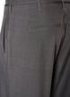 Taillierte Hose mit B&uuml;gelfalten und einem Bindeg&uuml;rtel, Grau, Packshot image number 3