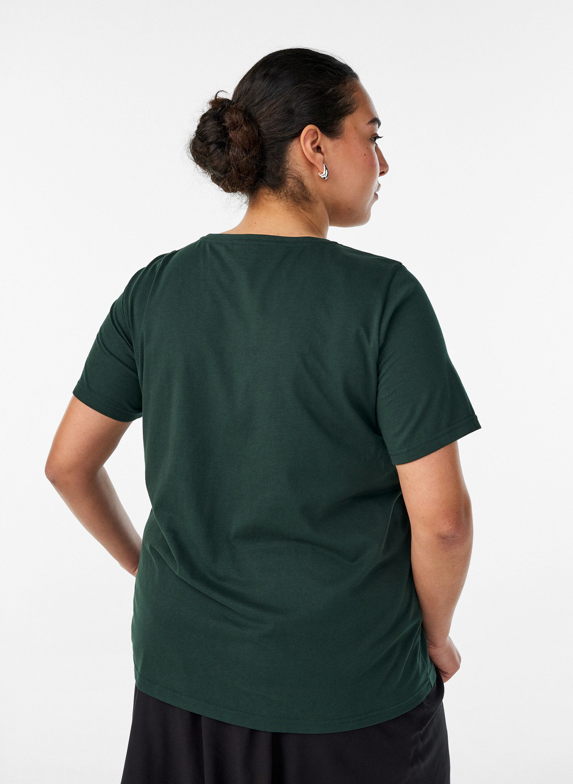 ZizziT-Shirt mit Print, Gr&uuml;n, Model image number 2