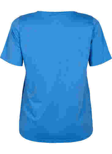 FLASH - T-Shirt mit V-Ausschnitt, Ultramarine, Packshot image number 1