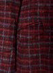 Karierter Mantel mit Taschen, Rot, Packshot image number 3