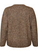 Pullover mit V-Ausschnitt, Braun, Packshot image number 1