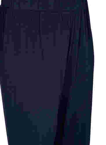 Pyjamahose aus Baumwolle mit Muster, Navy Blazer, Packshot image number 2