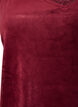 Top aus Velours mit Spitzen, Rot, Packshot image number 2
