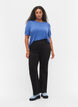 Flared Jeans mit extra hoher Taille, Schwarz, Model image number 0