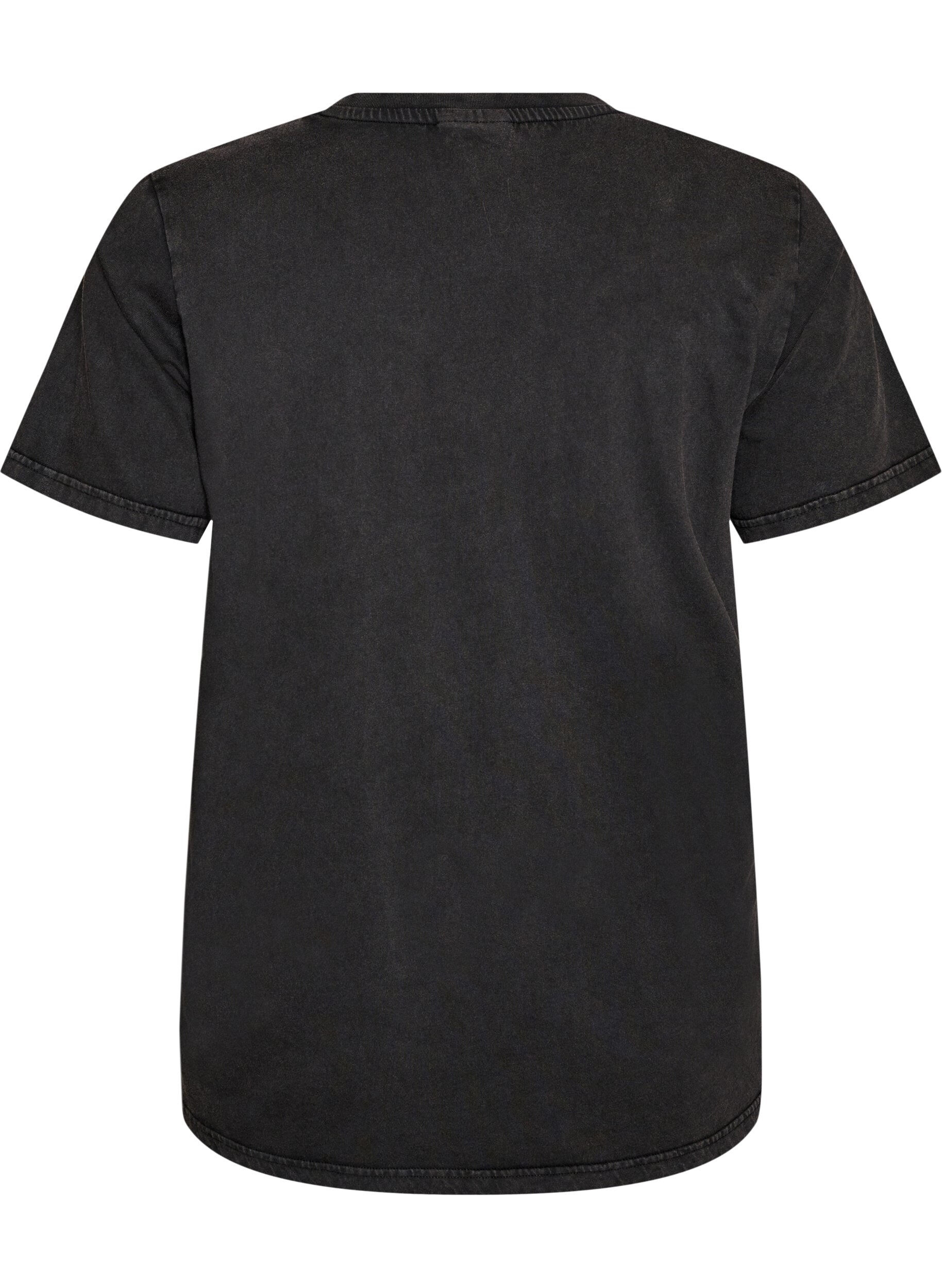 ZizziGrafik-T-Shirt aus Bio-Baumwolle, Grau, Packshot image number 1