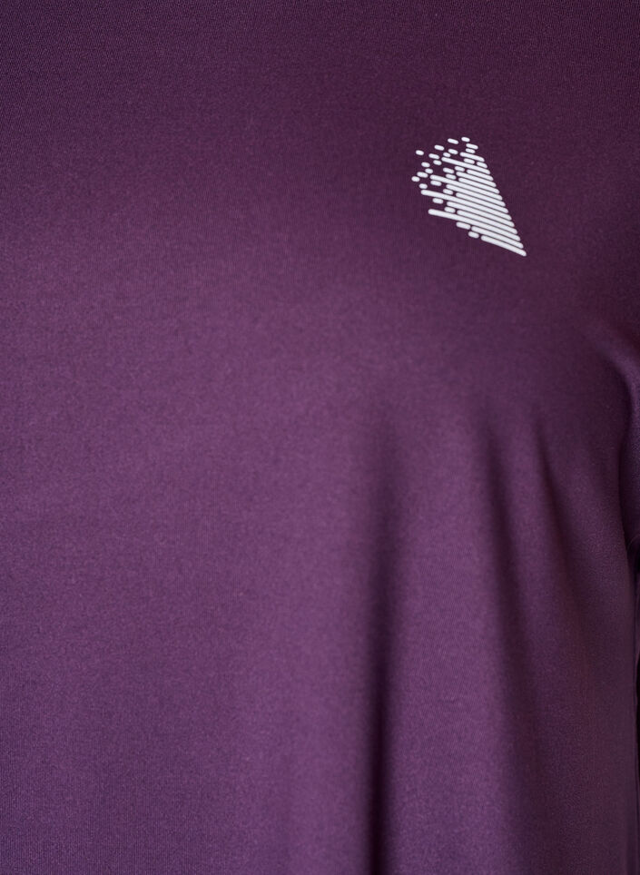 Langes Trainingsshirt, Lila, Packshot image number 2